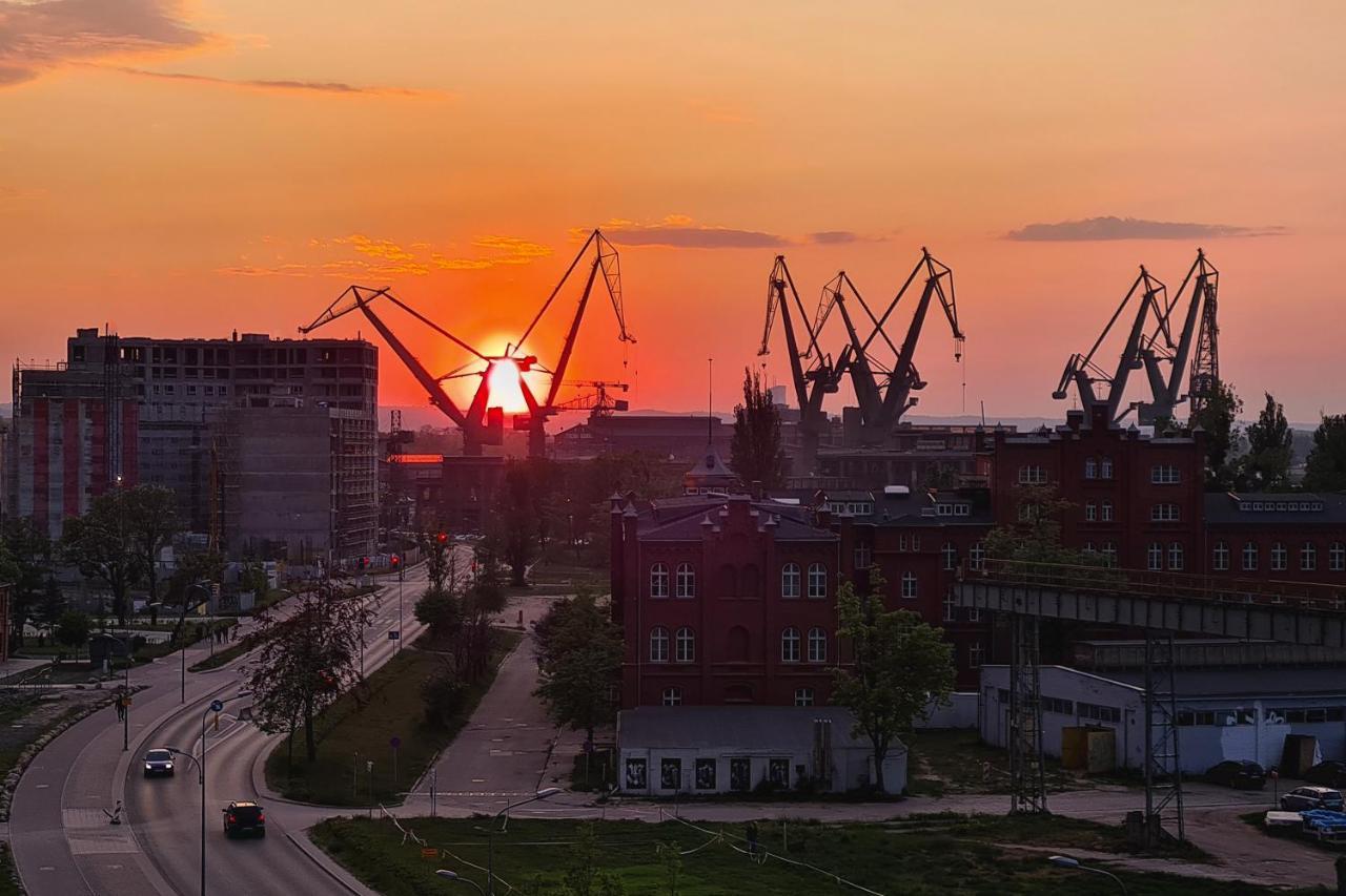 Flatbook - City Center Apartments Doki Living Gdaňsk Exteriér fotografie
