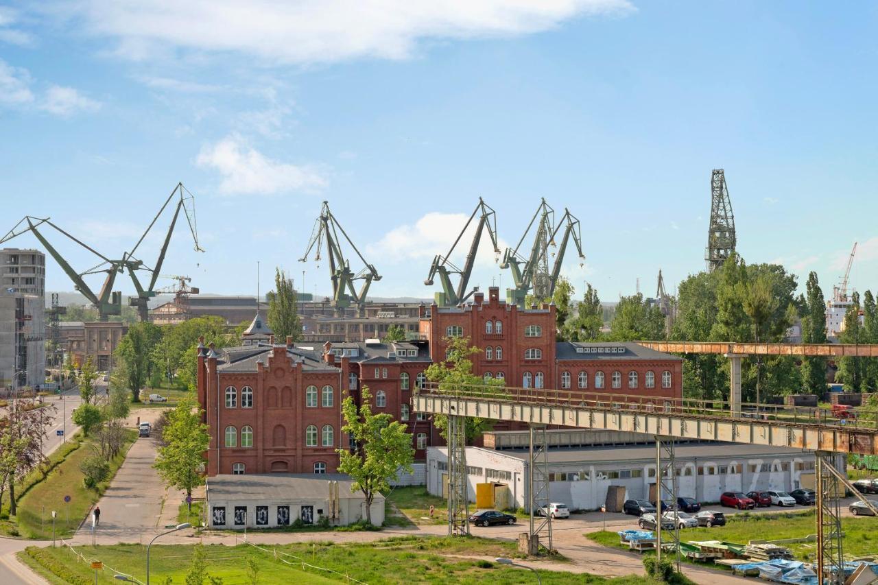 Flatbook - City Center Apartments Doki Living Gdaňsk Exteriér fotografie