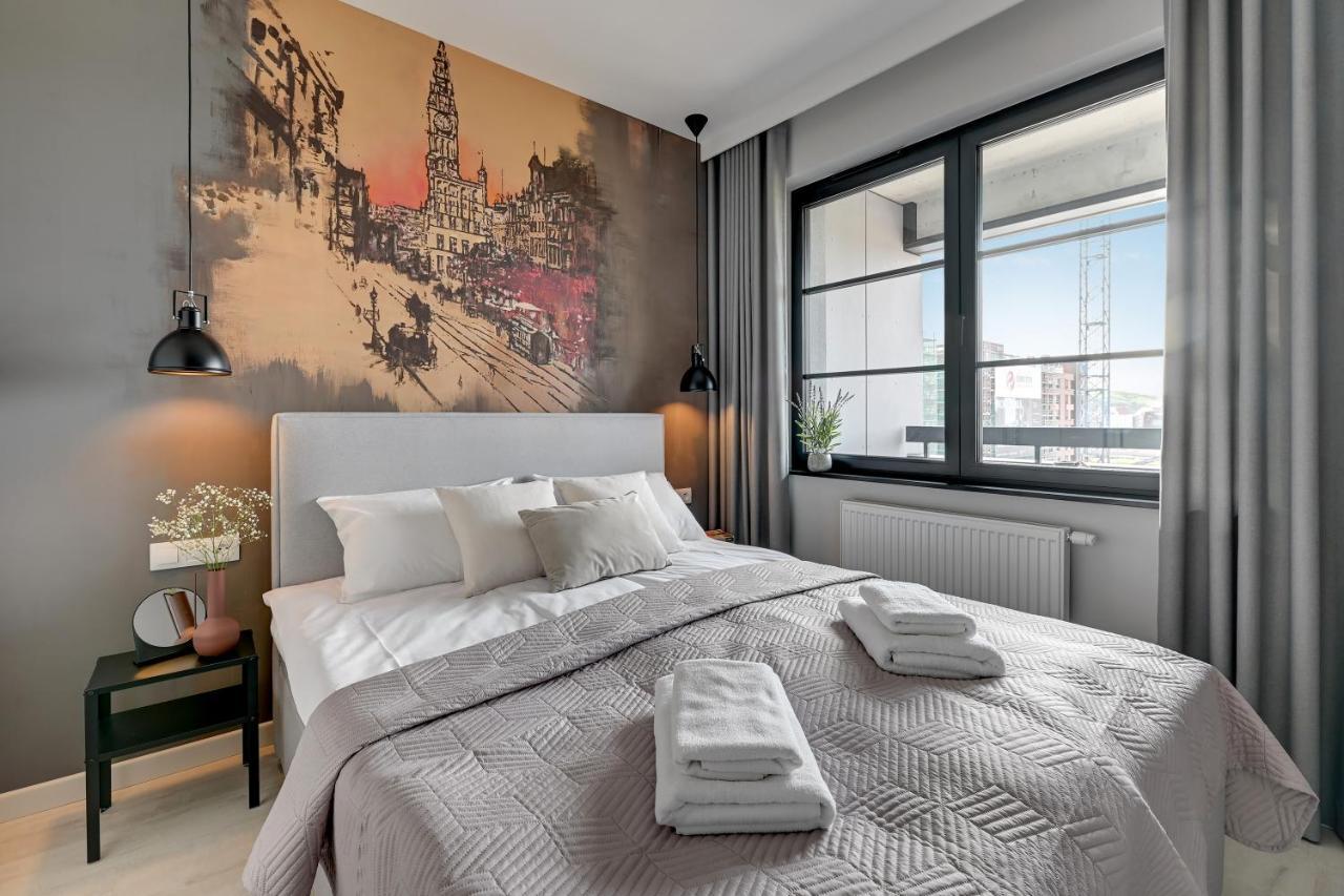 Flatbook - City Center Apartments Doki Living Gdaňsk Exteriér fotografie
