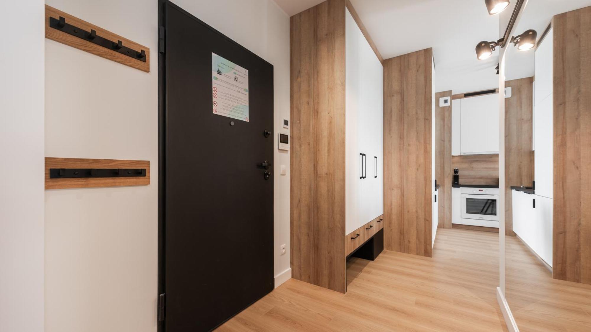 Flatbook - City Center Apartments Doki Living Gdaňsk Pokoj fotografie