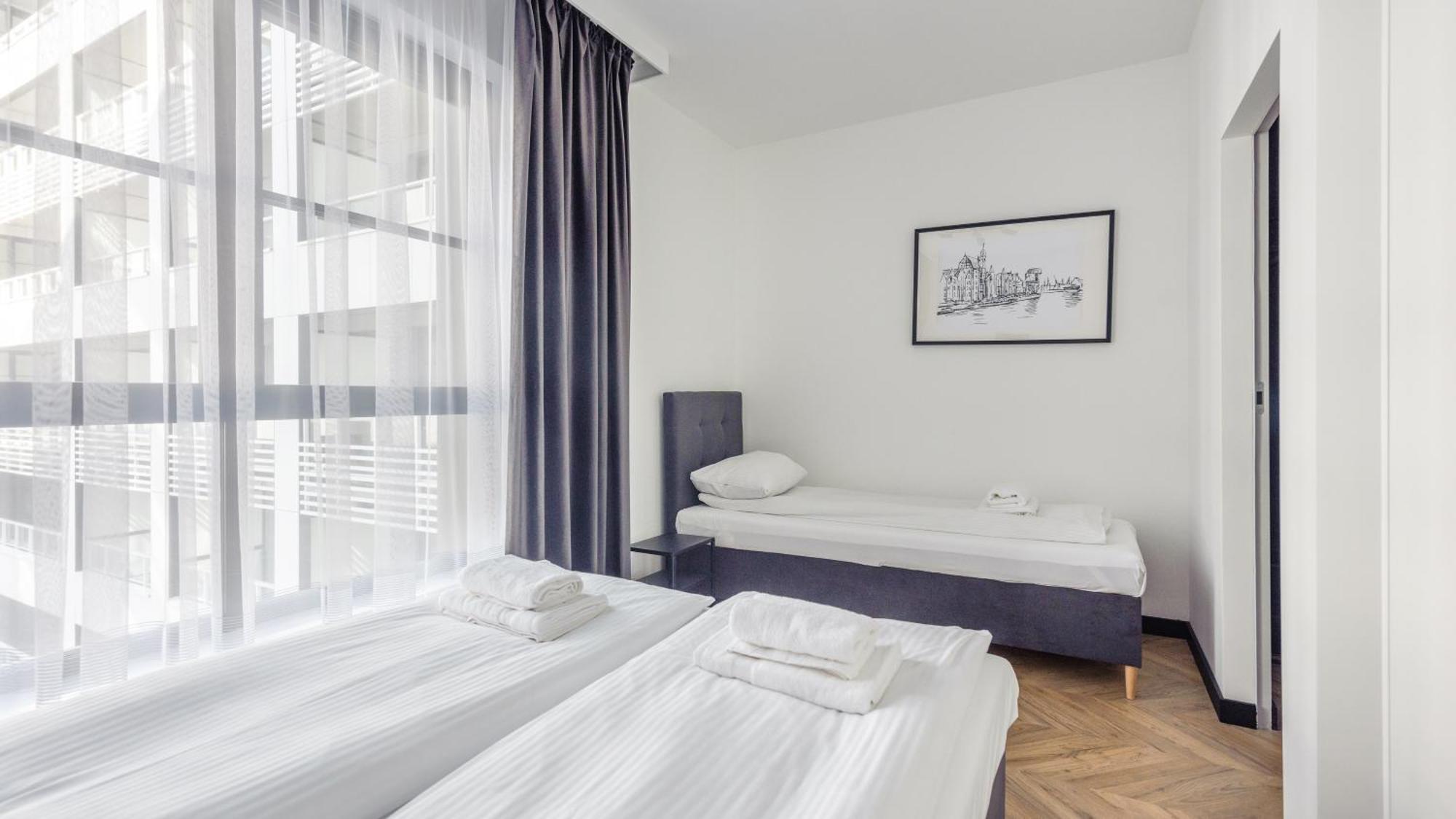 Flatbook - City Center Apartments Doki Living Gdaňsk Exteriér fotografie